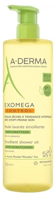 A Derma A-DERMA Exomega Control Emollient Shower Oil Anti-Scratching 750ml