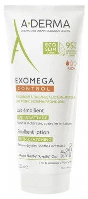 A Derma A-DERMA Exomega Control Emollient Lotion Anti-Scratching Eco Designed Tube 200ml
