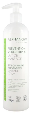 Alphanova Health Stretch Marks Massage Lotion Intensive Prevention 400ml