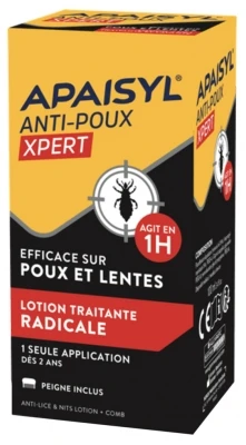 Apaisyl Xpert 100% Radical Lice And Nits 100ml