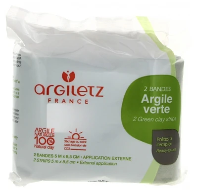 Argiletz Green Clay Strip 2 Strips 3 Argiletz Green Clay Strip 2 Strips