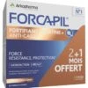 Arkopharma Forcapil Fortifying Keratin+ 3 Month Program 120 + 60 Capsules