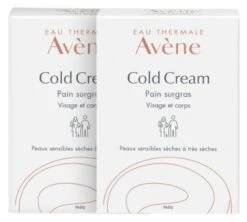 Avène Cold Cream Ultra-Rich Cleansing Bar X 2 X 100g