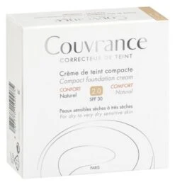 Avène Couvrance Compact Foundation Cream For Dry O Very Dry Sensitive Skin 10g
