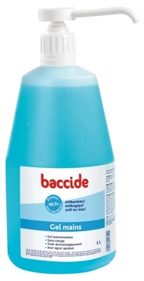 Baccide No-Rinse Hands Gel 1L