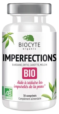 Biocyte Imperfections Organic 30 Tablets