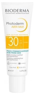Bioderma Photoderm AKN Mat SPF30 Matifying Fluid 40ml