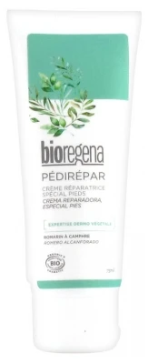 Bioregena Feet PédiRépar Organic Cream For Dry Cracked Feet 75ml