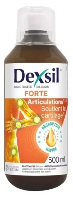 Dexsil Forte Drinkable Solution Joints + MSM Glucosamine Chondroitin 500ml