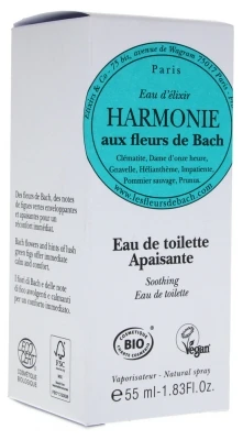 Elixirs & Co Elixir Water Harmonie Of Bach Flowers Eau De Toilette Soothing 55ml