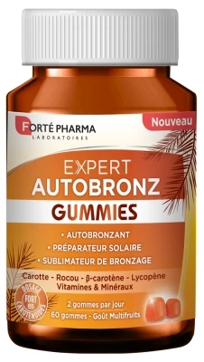 Forté Pharma Expert AutoBronz 60 Gummies