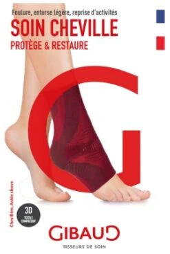 Gibaud Soin Cheville Red Ankle Pad