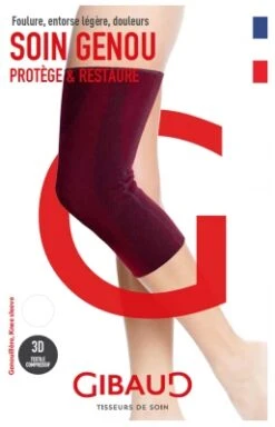 Gibaud Soin Genou Red Knee Pad