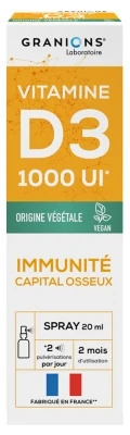 Granions Vitamin D3 1000 UI Spray 20ml