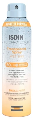 Isdin Fotoprotector Transparent Spray Wet Skin SPF50 250ml