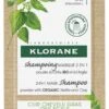 Klorane 2-in-1 Mask Shampoo Nettle And Clay Organic 8 Sachets -Care Products Store klorane 2 in p50314