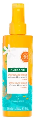 Klorane Speay Solar Sublime With Organic Tamanu And Monoï SPF30 200ml