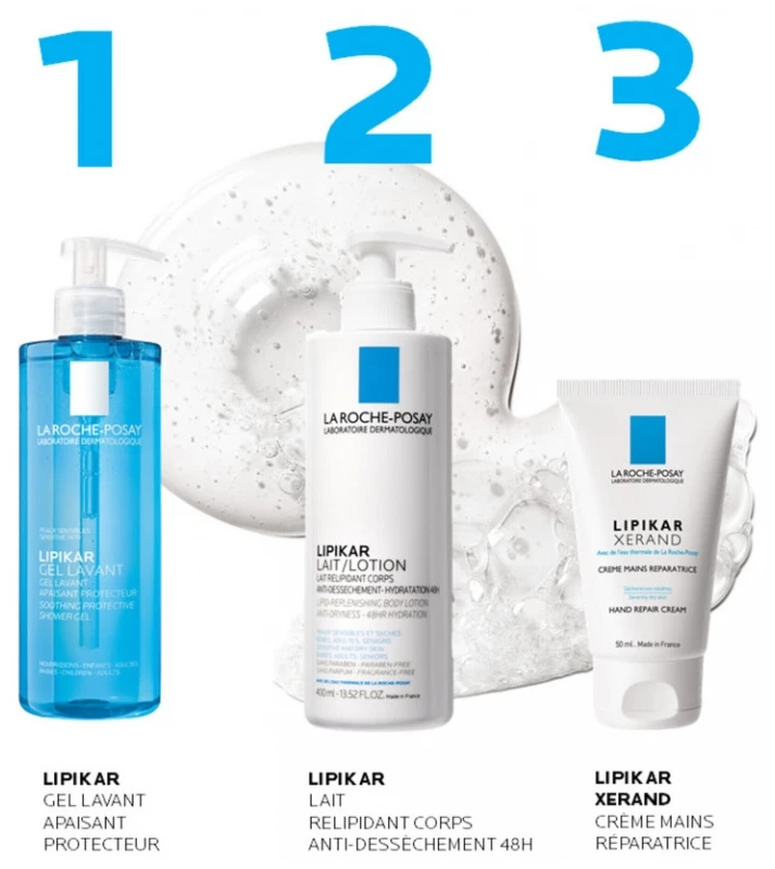 La Roche-Posay Lipikar Soothing Protecting Shower Gel 750ml 7 La Roche-Posay Lipikar Soothing Protecting Shower Gel 750ml - Image 5
