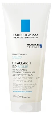 La Roche-Posay Effaclar H Iso-Biome Soothing Cleansing Cream 200ml