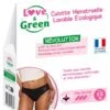 Love & Green Washable Menstrual Panties Black Normal Flow -Care Products Store love green washable p76094