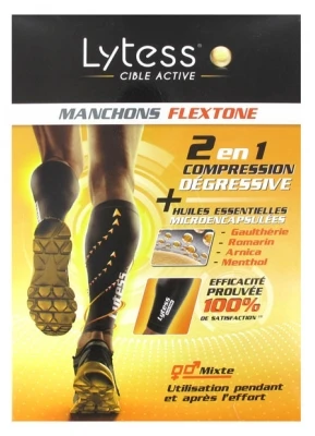 Lytess Cible Active Flextone Sleeves Black 3 Lytess Cible Active Flextone Sleeves Black