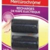 Mercurochrome Electric Rasp Refills Exfoliating Grains Set Of 2 Refills
