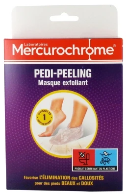 Mercurochrome Pedi-Peeling Exfoliating Mask 1 Pair 3 Mercurochrome Pedi-Peeling Exfoliating Mask 1 Pair