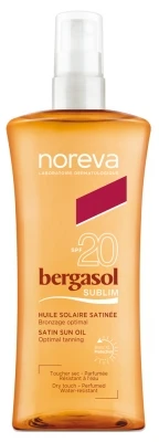 Noreva Bergasol Sublim Satin Sun Oil SPF20 125ml