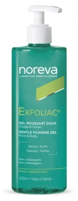 Noreva Exfoliac Gentle Foaming Gel 400ml