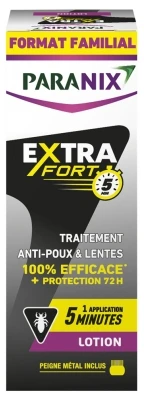 Paranix Extra Fort 5 Minutes Lotion Anti-Lice And Nits Treatment 200ml
