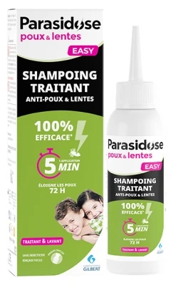 Parasidose Lice-Nits 2in1 Shampoo 100ml + 1 Comb 3 Parasidose Lice-Nits 2in1 Shampoo 100ml + 1 Comb