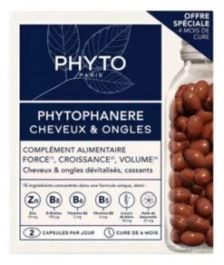 Phyto Phytophanère Hair And Nails 4 Months Treatment 240 Capsules