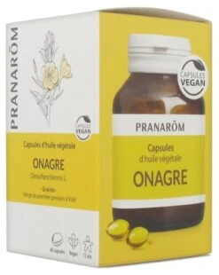 Pranarom Pranarôm Capsules Of Onager Botanical Oils 60 Capsules