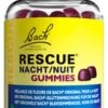 Rescue Bach Night Gummies 60 Gummies -Care Products Store rescue bach night p80114
