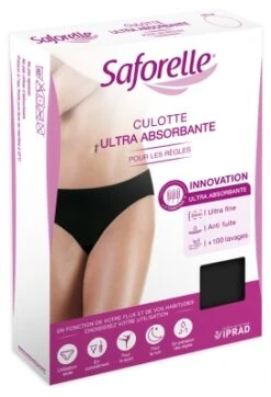 Saforelle Black Panty For Menstruations