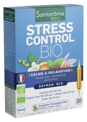 Santarome Stress Control Organic 20 Phials 3 Santarome Stress Control Organic 20 Phials