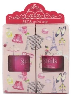 Snails Me & Mini Me Pack Mom - Girl 2 Nail Polishes
