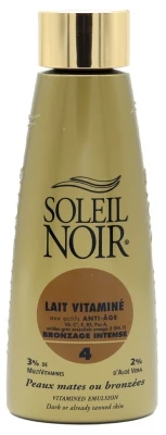 Soleil Noir Vitamined Body Milk Intense Tanning 4 150ml