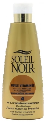 Soleil Noir Vitamined Oil Intense Tanning 4 150ml