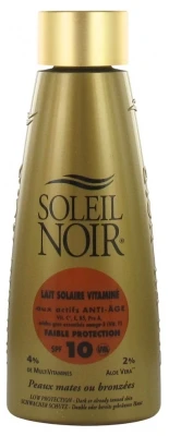 Soleil Noir Vitaminised Sun Milk Low Protection SPF10 150ml