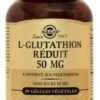 Solgar Reduced L-Glutathione 50mg 30 Vegetable Capsules -Care Products Store solgar reduced l 15852