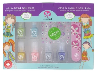 Suncoat Suncoatgirl Vegan Water-Based Nail Polish Kit 3 Suncoat Suncoatgirl Vegan Water-Based Nail Polish Kit