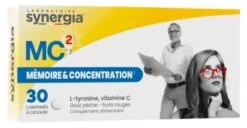 Synergia MC2 Memory & Concentration 30 Tablets To Crunch