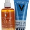 Vichy Capital Soleil Sun Protection Water Sublimated Tan SPF30 200 Ml + Soothing After Sun Milk 100 Ml Free -Care Products Store vichy capital soleil p80607