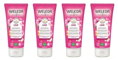 Weleda Love Pampering Creamy Body Wash 4 X 200ml 3 Weleda Love Pampering Creamy Body Wash 4 X 200ml