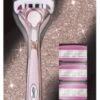 Wilkinson Quattro For Women Rose Gold 1 Razor + 4 Blades